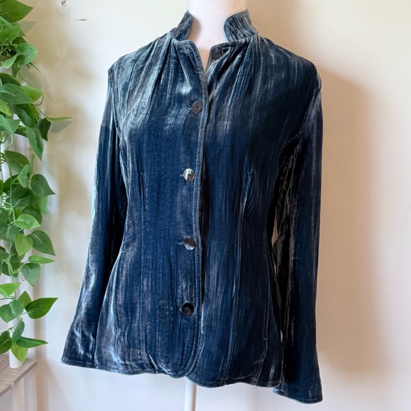 Chico’s Velvet Jacket - Picture 1 of 5